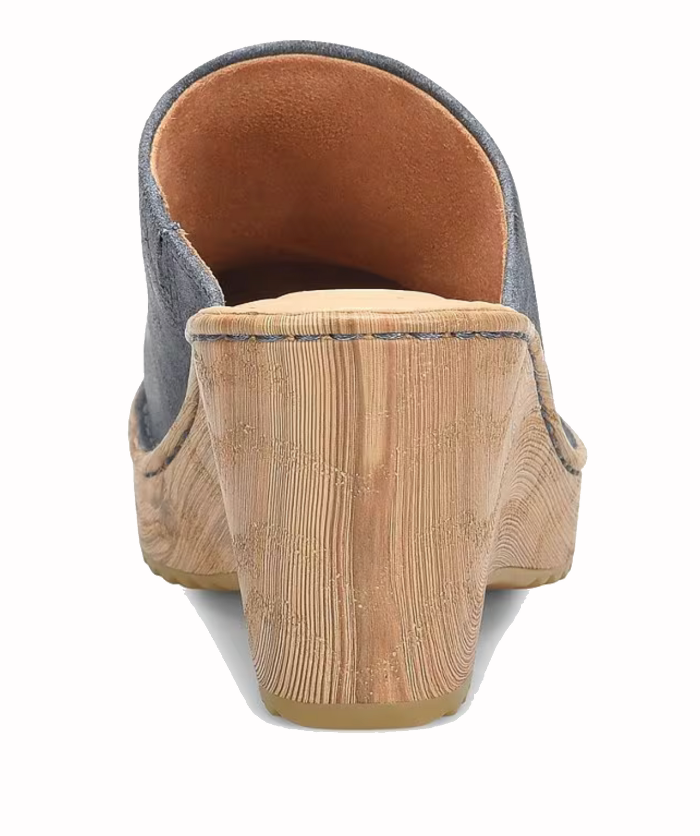 THE SHOE GUY/BORN - LIGHT BLUE DISTRESSED NATALIE CLOG/BACK