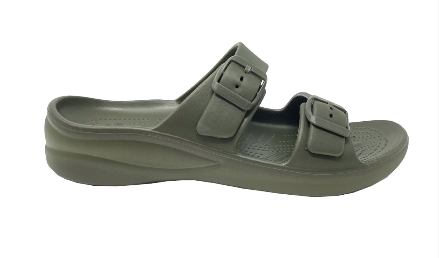 DAWGS 2-Strap Sandals - Solid Colors